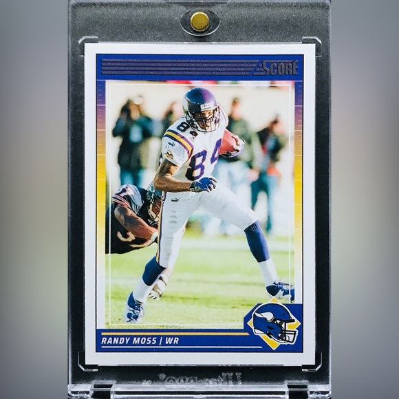 Randy Moss - 2024 Score #189 - Picture 1 of 2